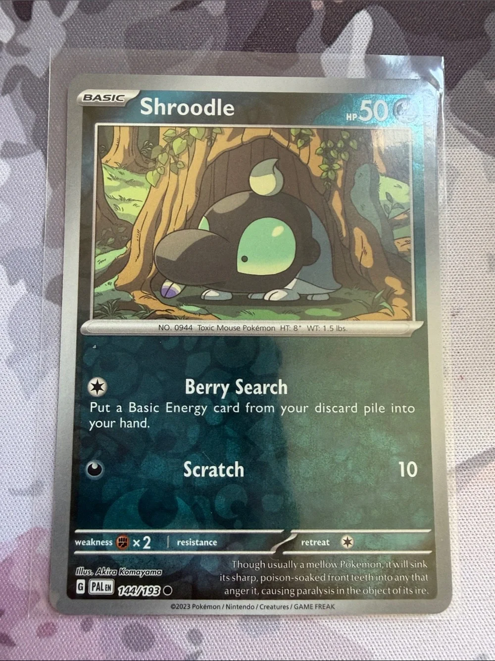 Shroodle & Grafaiai Reverse Holo Pokémon Card Lot | 3 Card Evolution Lot ✨5/$25✨